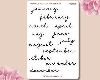 Months of the Year