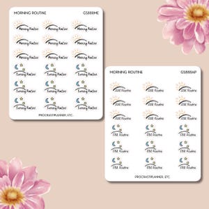 Morgon- och kvällsrutin