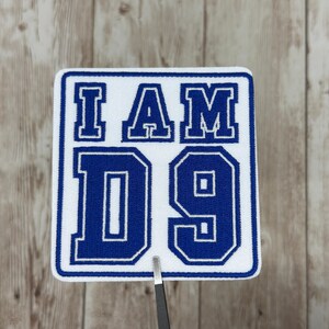 Écusson thermocollant I Am D9