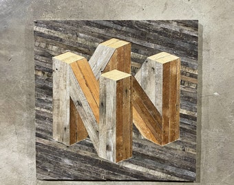 3D N Logo (Black)