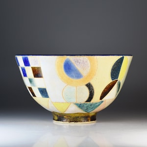 Satoshi ASANO&#39;s bowl, &quot;Mosaic&quot;