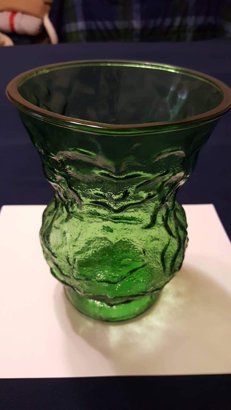 Vintage Large Green Vase by E O Brody & Co. Mid Century Decor Etsy