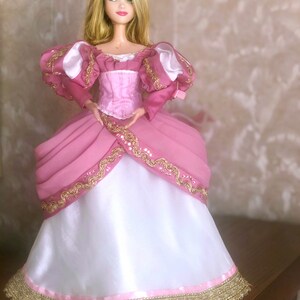 Ariel D23 limited edition 30th anniversary little mermaid doll custom made Dress Replica (dress only-no doll) for 12 or 17” doll image 5
