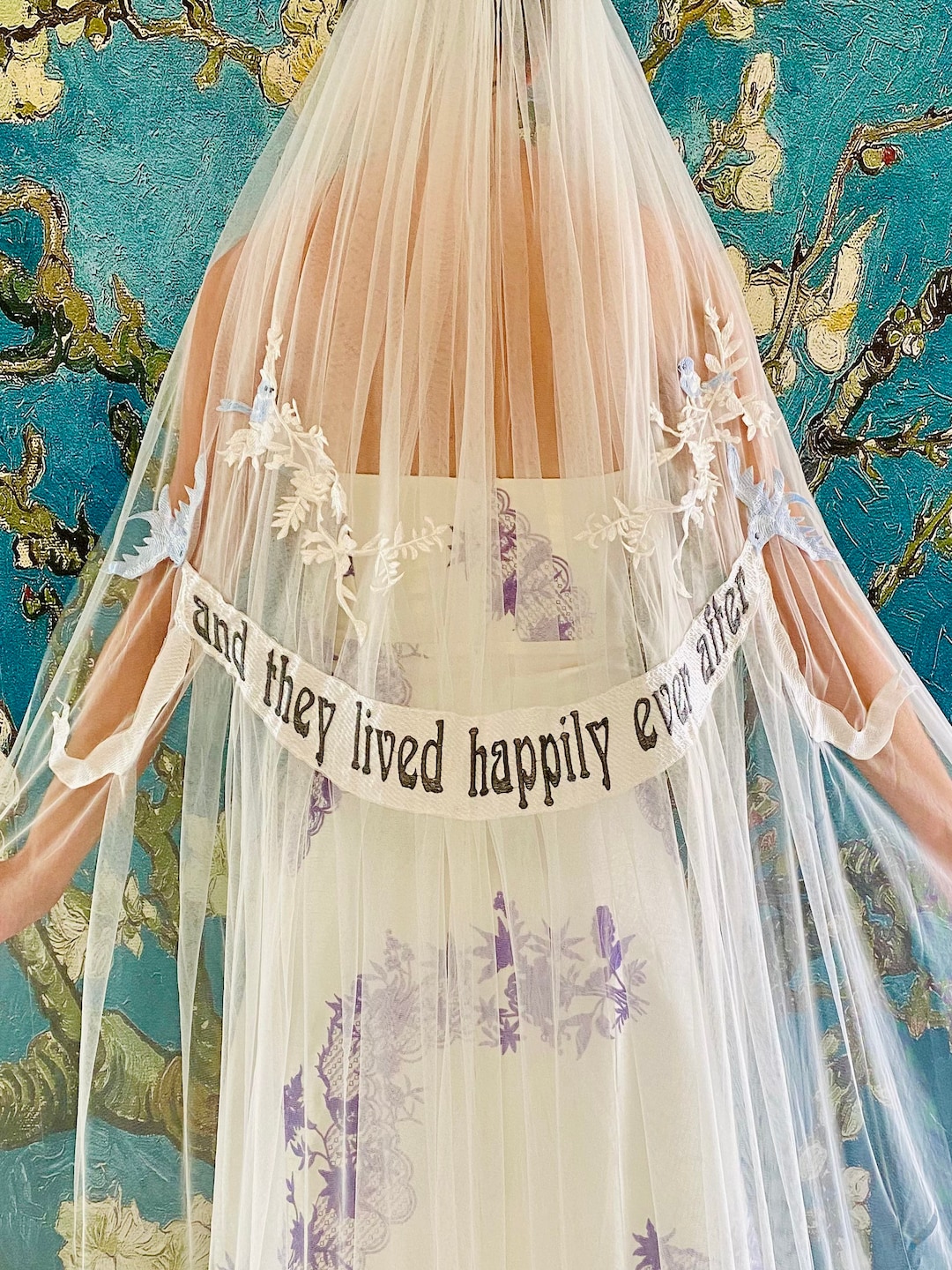And They Lived Happily Ever After Veil Inpired by Paolo Sebastian And They Lived Happily Ever After Veil Inpired by Paolo Sebastian