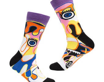 Designer Socken Etsy