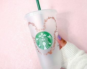 Disney Starbucks Reusable Cold Cup | Starbucks Cup | Personalized Starbucks Cup | Starbucks Tumbler | Christmas Gift | Birthday Gift