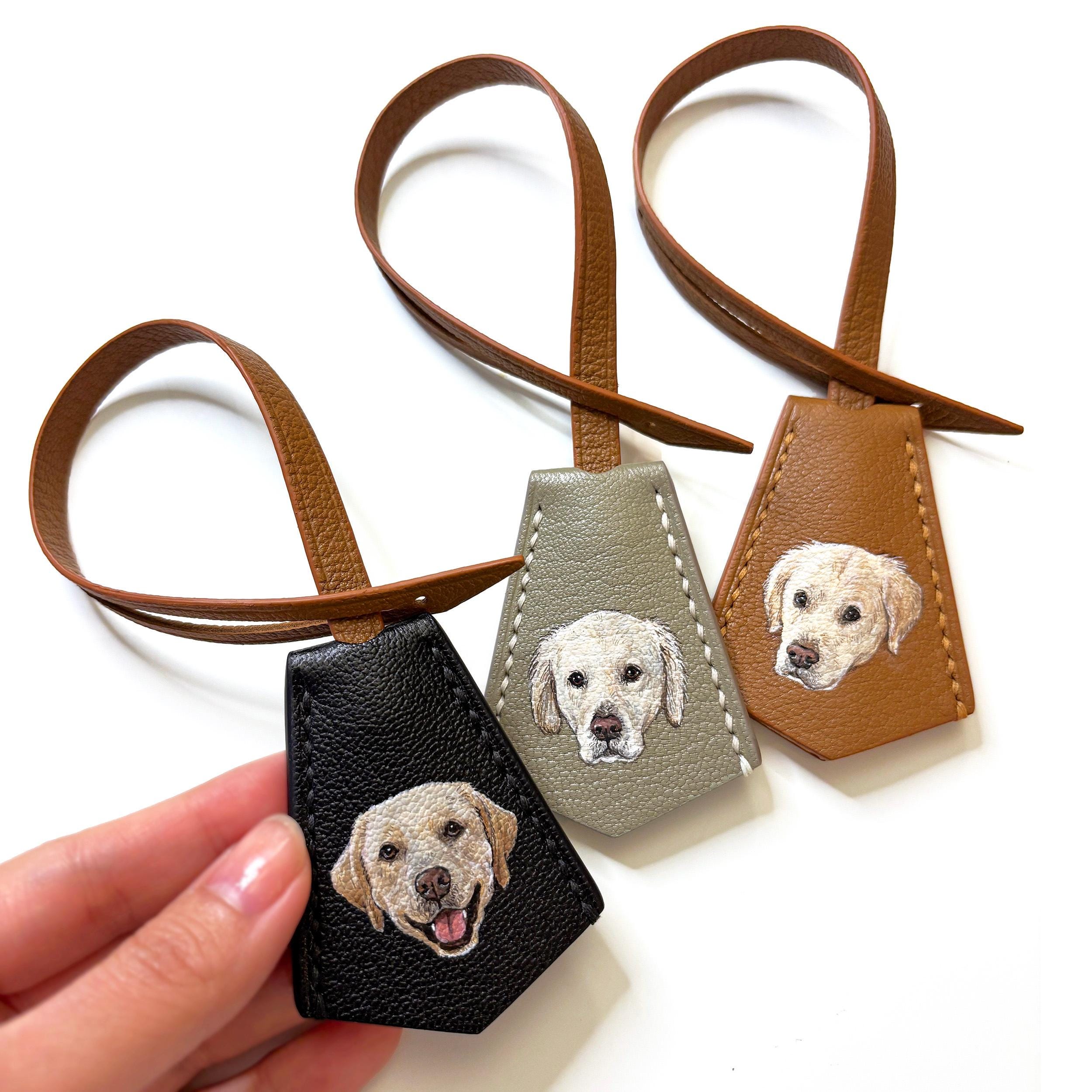 Louis Vuitton Dog Keychain - Etsy