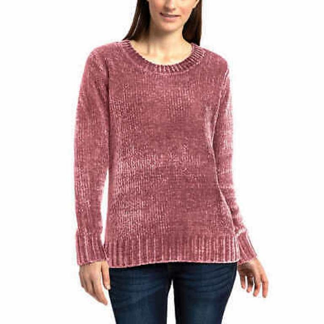 Orvis Ladies Chenille Sweater Pink SMALL Etsy
