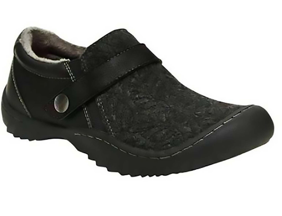 JSport Women's Blair Fur Winter Slip On Shoes BLACK 6.5 Etsy