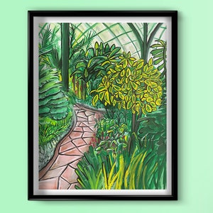 Lincoln Park Conservatory 11&quot;x14&quot;