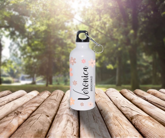 Bachelorette Trip Sports Water Bottle, Bridesmaid Proposal Idea, Wedding Favor, Bride Tribe Travel Keepsake, Personalized Gift for Her W01