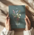 Personalized Wildflower Journal: Custom Floral Hardcover Notebook product logo