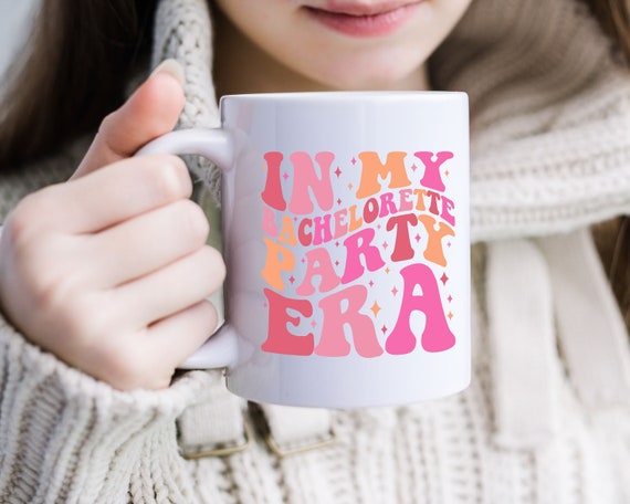 In My Bridesmaid Era Cup, Maid of Honor Proposal Gift, Wedding Favor, Bridal Party, Bachelorette, Bride, Personalized Name Mug M03