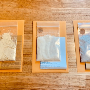 Sourdough Starter 3 pack, San Fran, Rye, Einkorn. Dehydrated