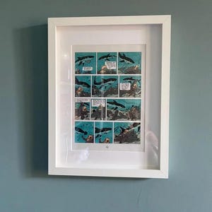 Tintin &#39;Red Rackham&#39;s Treasure&#39; Framed Print: Vintage Comic Wall Art Decor