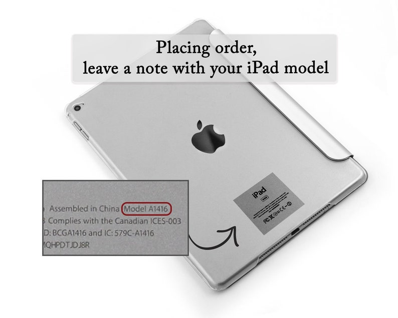 Book of Spells iPad case 10.2 Black Old books 6th 7th 5th gen Etsy