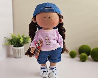 Handmade Tilda Doll – Textile Cloth Doll for Home Decor