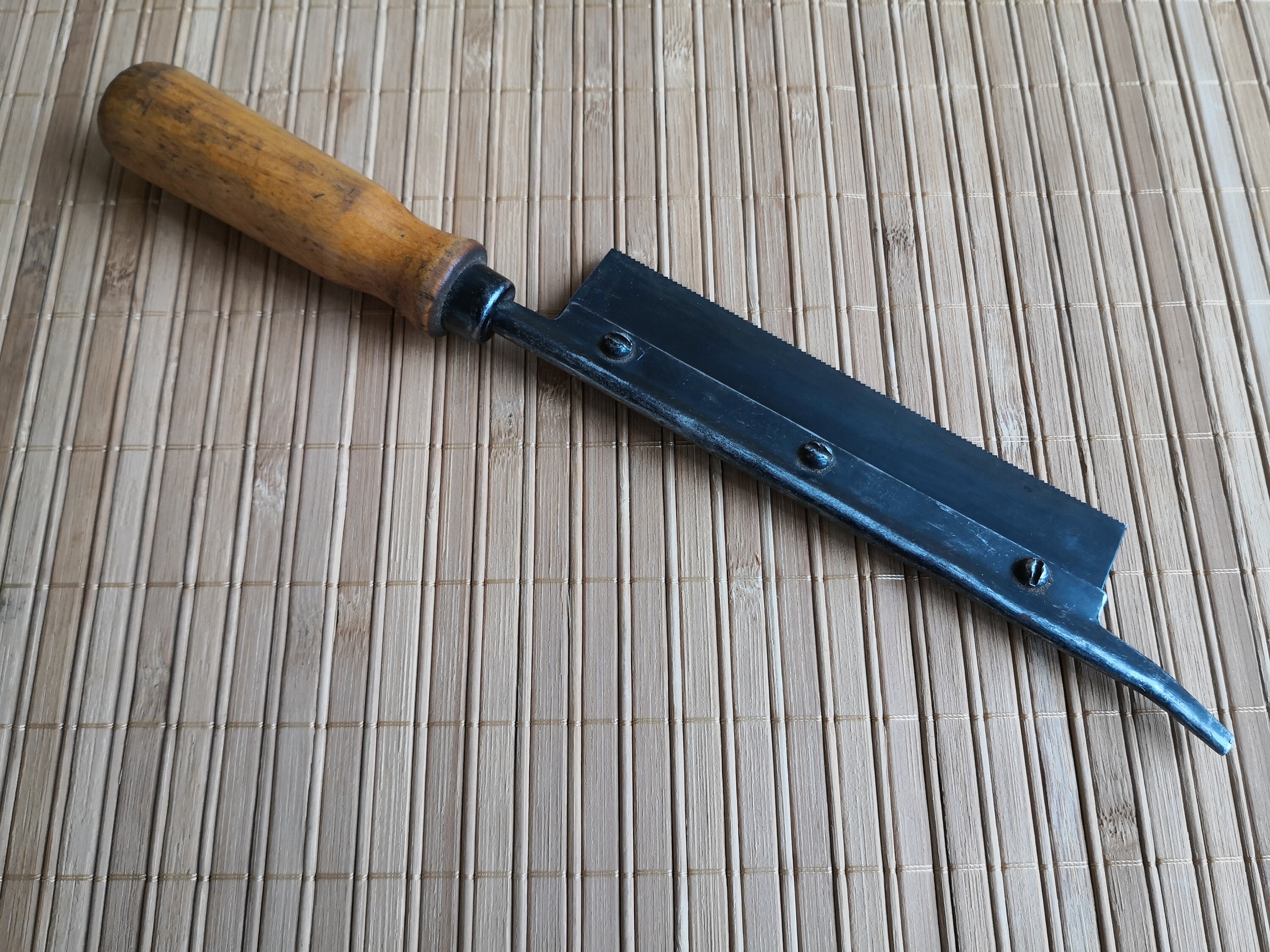 Old Soviet Hand Saw. Vintage Hand Tool for Metal Cutting, Plastic, Wood ...