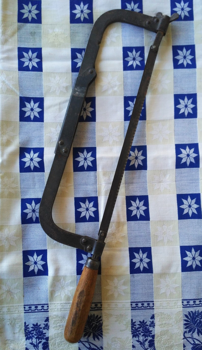 Saw. Vintage hand tool for metal cutting. Hacksaw for metal | Etsy