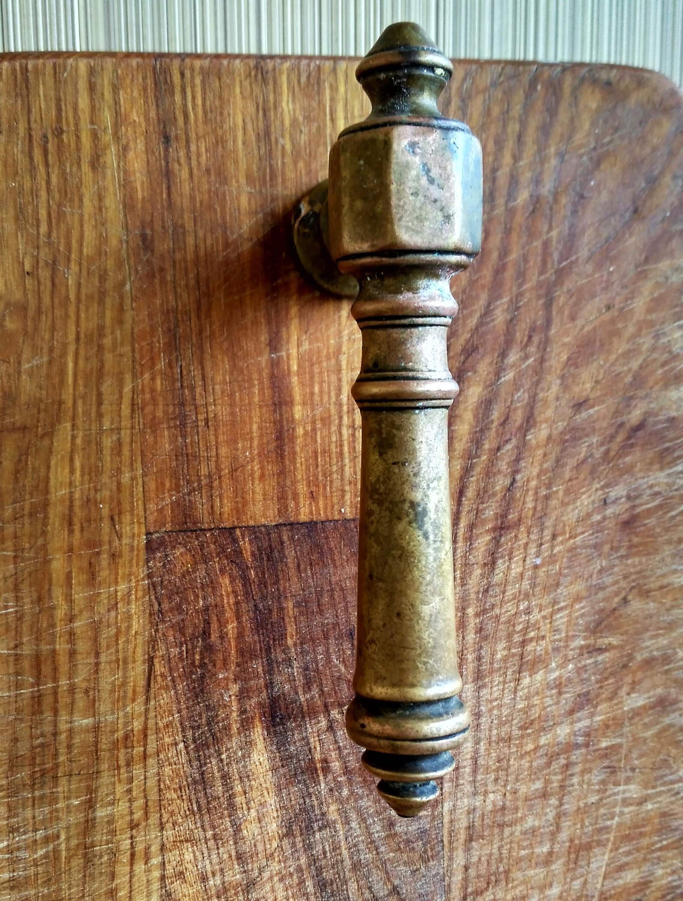 Vintage door handles. Antique bronze. Russia. Two bronze door Etsy