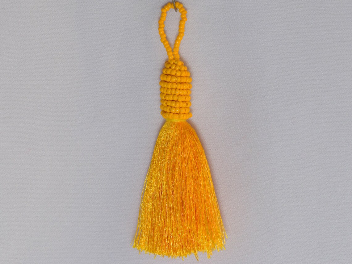 8 Pieces Beaded Tassels Jewelry Making Decorative Handmade DIY Etsy India