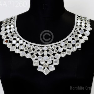 2 Pack Peacock Lace Embroidery Patches - Large 22x15 Inch Sew On Appliques