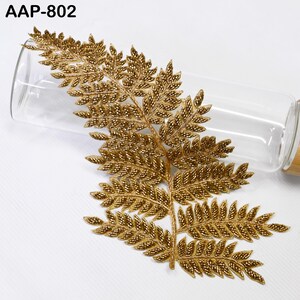 Appliques in oro indiano Fornitura per artigianato Cucito ricamato decorative Applique Abiti per toppe per cucire artigianali fatti a mano