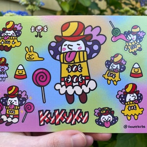 Foglio di adesivi Perospero Candy Thang