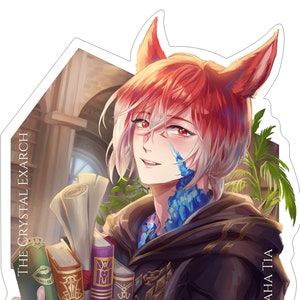G'raha Tia Standee FFXIV Fan-made Merchandise Stock Available image 3
