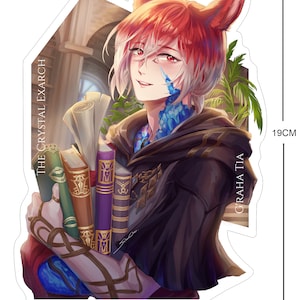 G'raha Tia Standee FFXIV Fan-made Merchandise Stock Available image 4