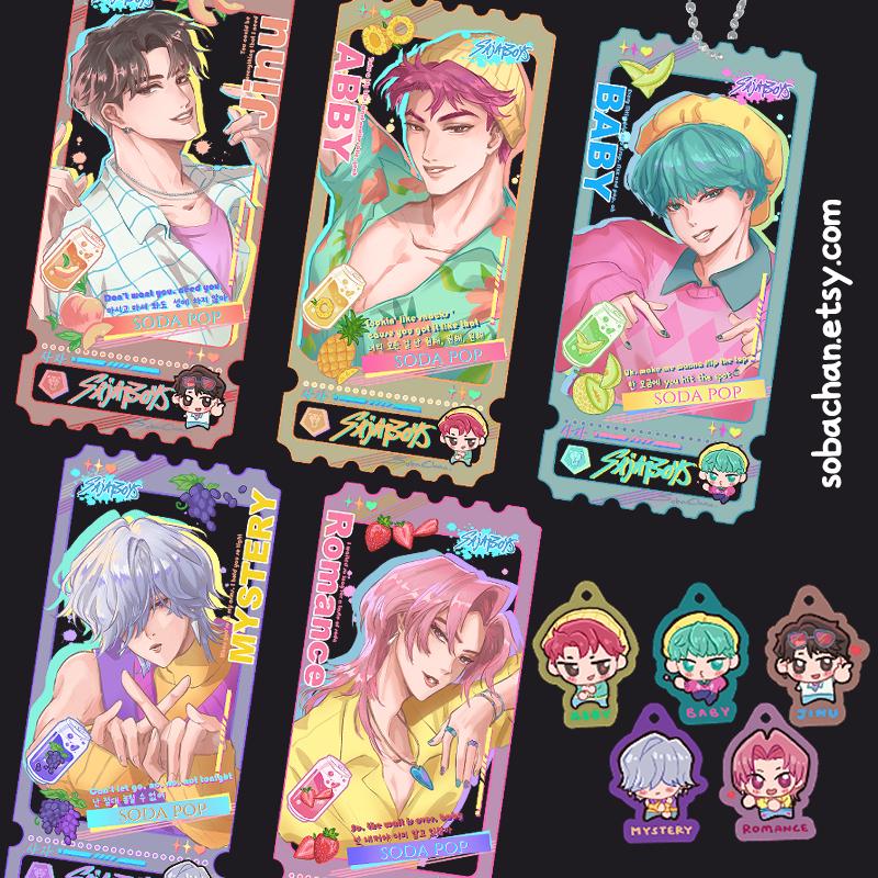 Set Collezione 55 Pezzi K-Pop/Anime - Carte Fotografiche + 3 Portachiavi Acrilici | Regalo Per Fan Di Devil Hunters Sajaboys