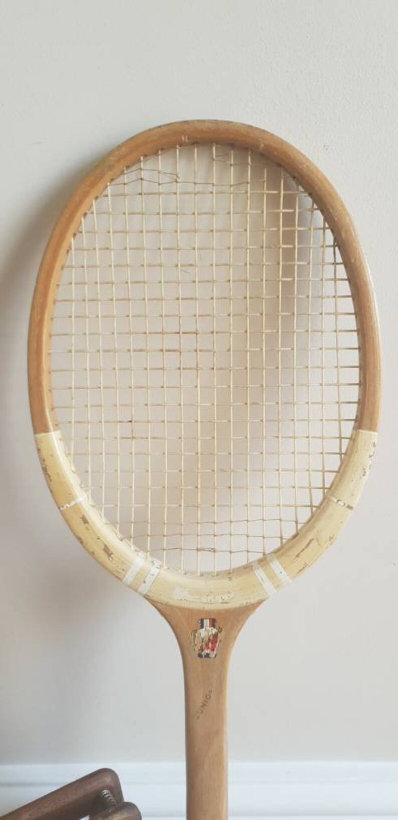 Pair of 1970s Wooden Tennis Rackets and 1 Racket Press Etsy