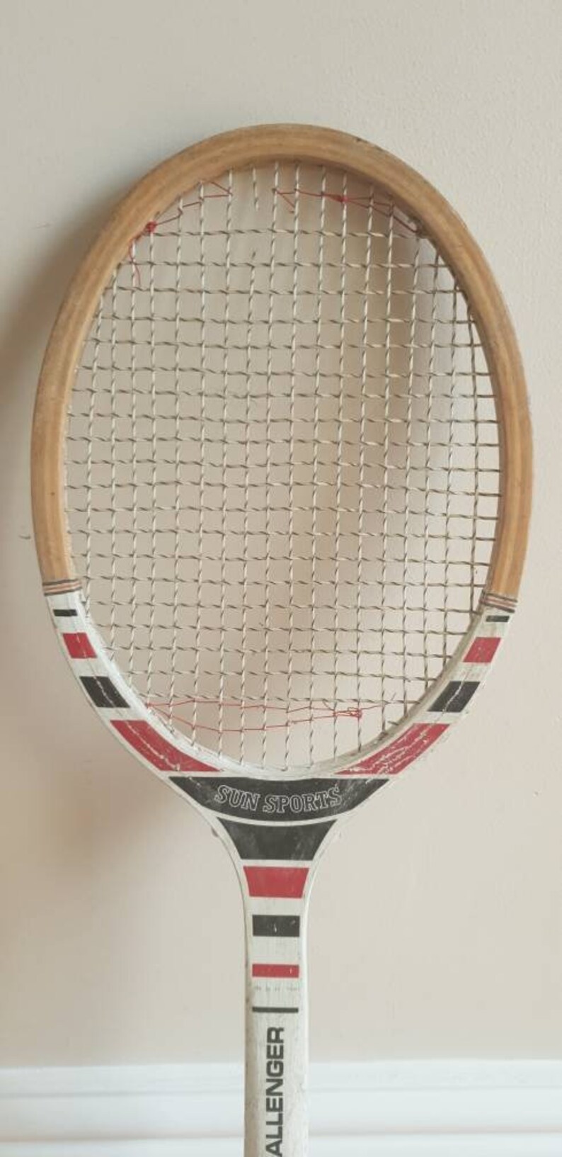 Pair of 1970s Wooden Tennis Rackets and 1 Racket Press Etsy