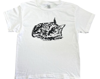 Vintage fawn Graphic Baby Tee: Handmade Screen Print retro graphic tshirt, 90s y2k, deer print ,sweet , coquette aesthetic