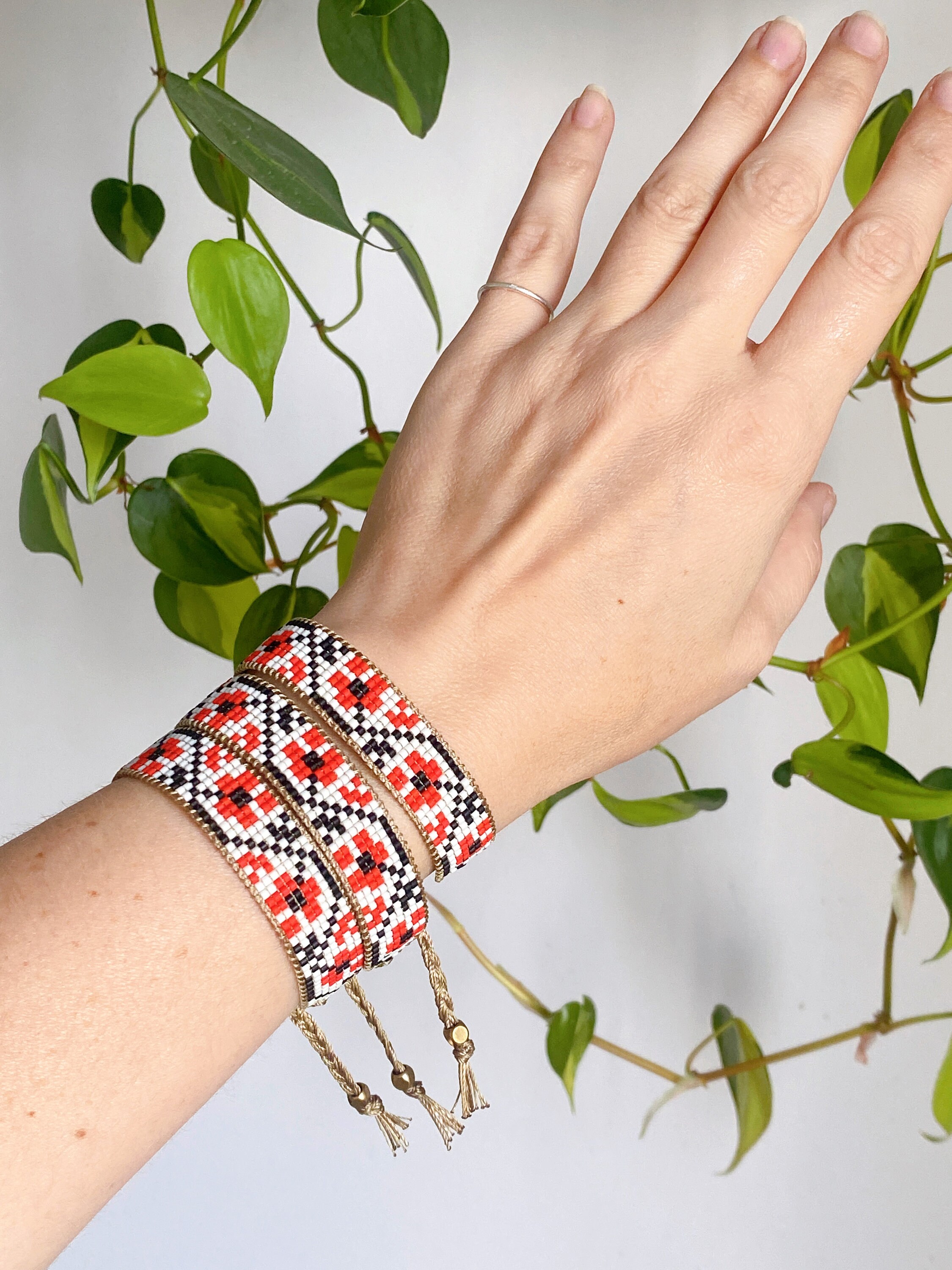 Friendship Bracelets Adjustable Beaded Best Friends Bracelet Etsy