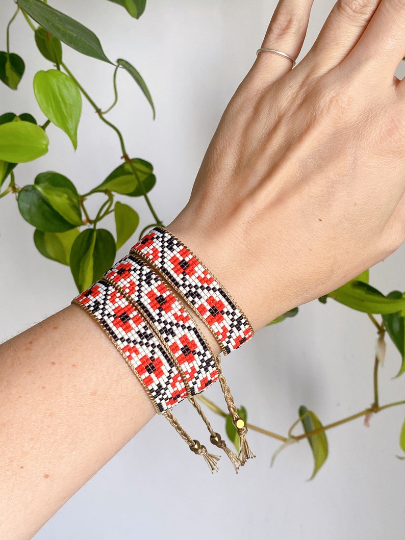 Friendship Bracelets Adjustable Beaded Best Friends Bracelet Etsy