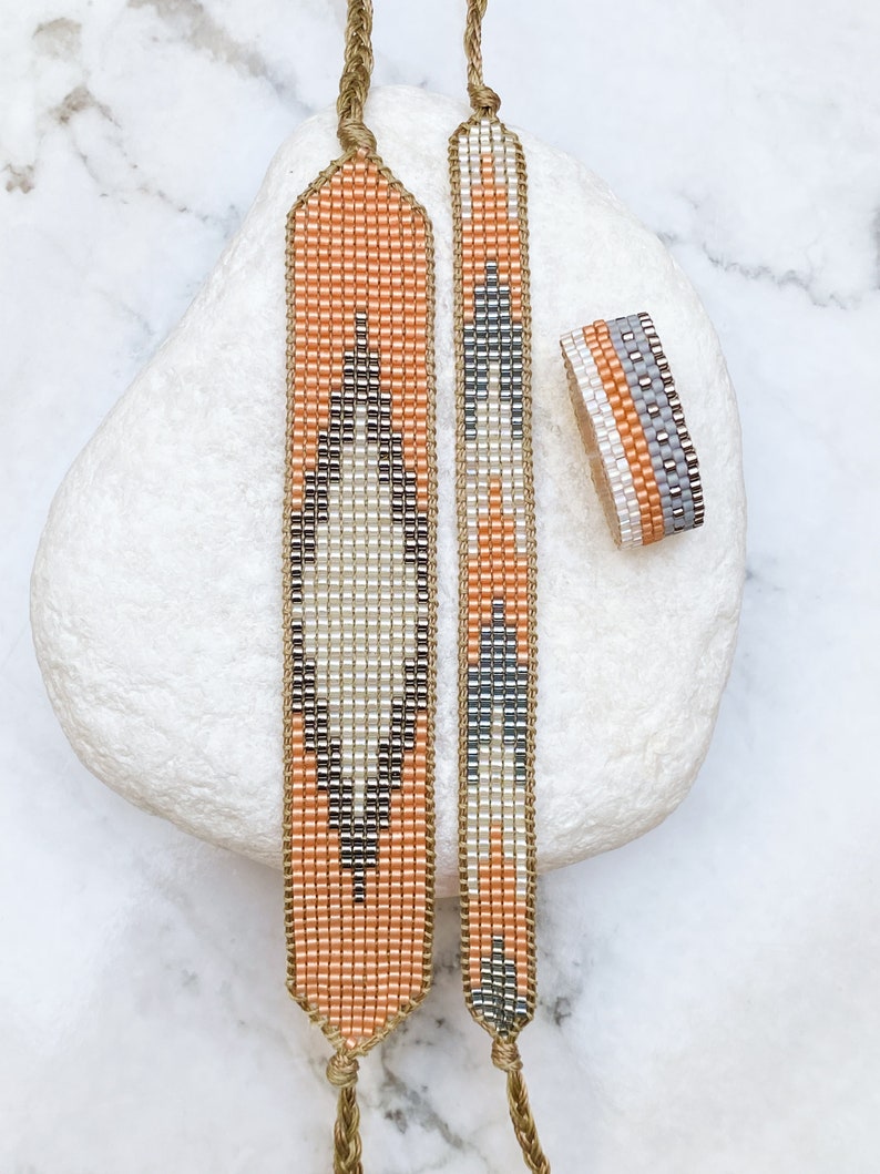 Gold Plated Bracelet With Blue and Peach Diamonds