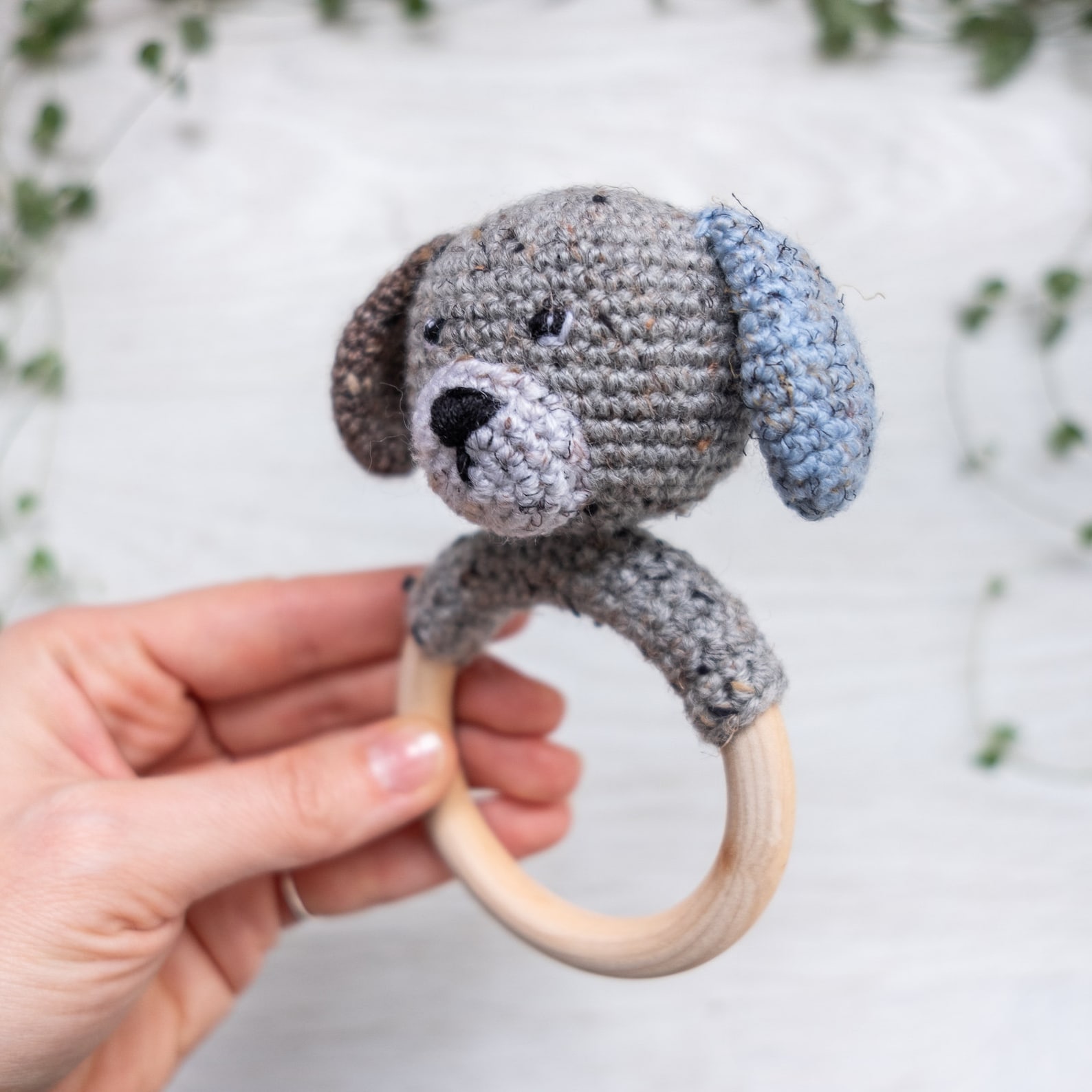 Rattle dog CROCHET PATTERN Amigurumi DOG rattle crochet Etsy