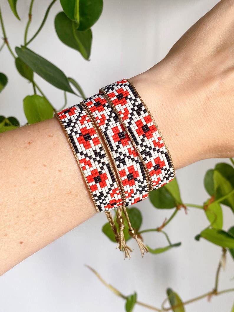 Friendship Bracelets Adjustable Beaded Best Friends Bracelet Etsy