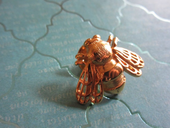 Signed Monet Bumblebee brooch - image 1
