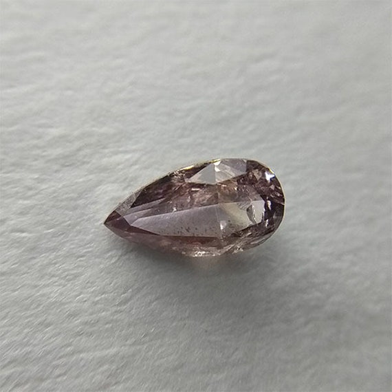 0.120 Ct Fancy Deep Brown Pink I1 CGL Japan Natural Loose Diamond 