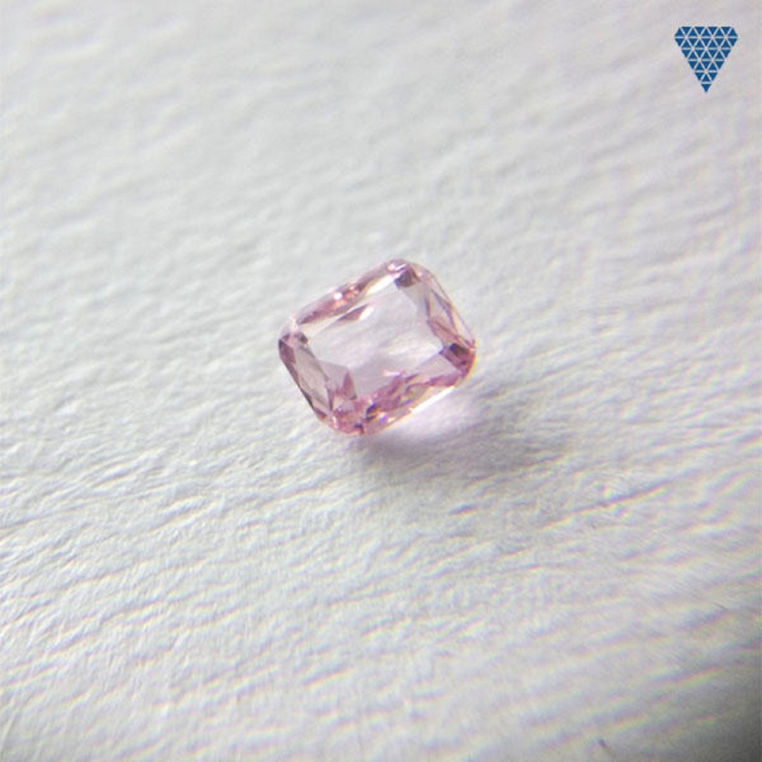 0.37ct Natural Loose Fancy Light Purplish Pink Color Diamond