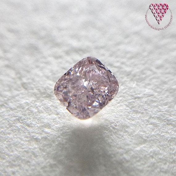 0.167 Ct Fancy Pink I1 CGL Japan Natural Loose Diamond 