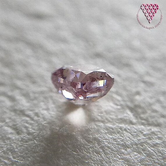 0.115 Ct Fancy Pink SI2 CGL Japan Natural Loose Diamond 