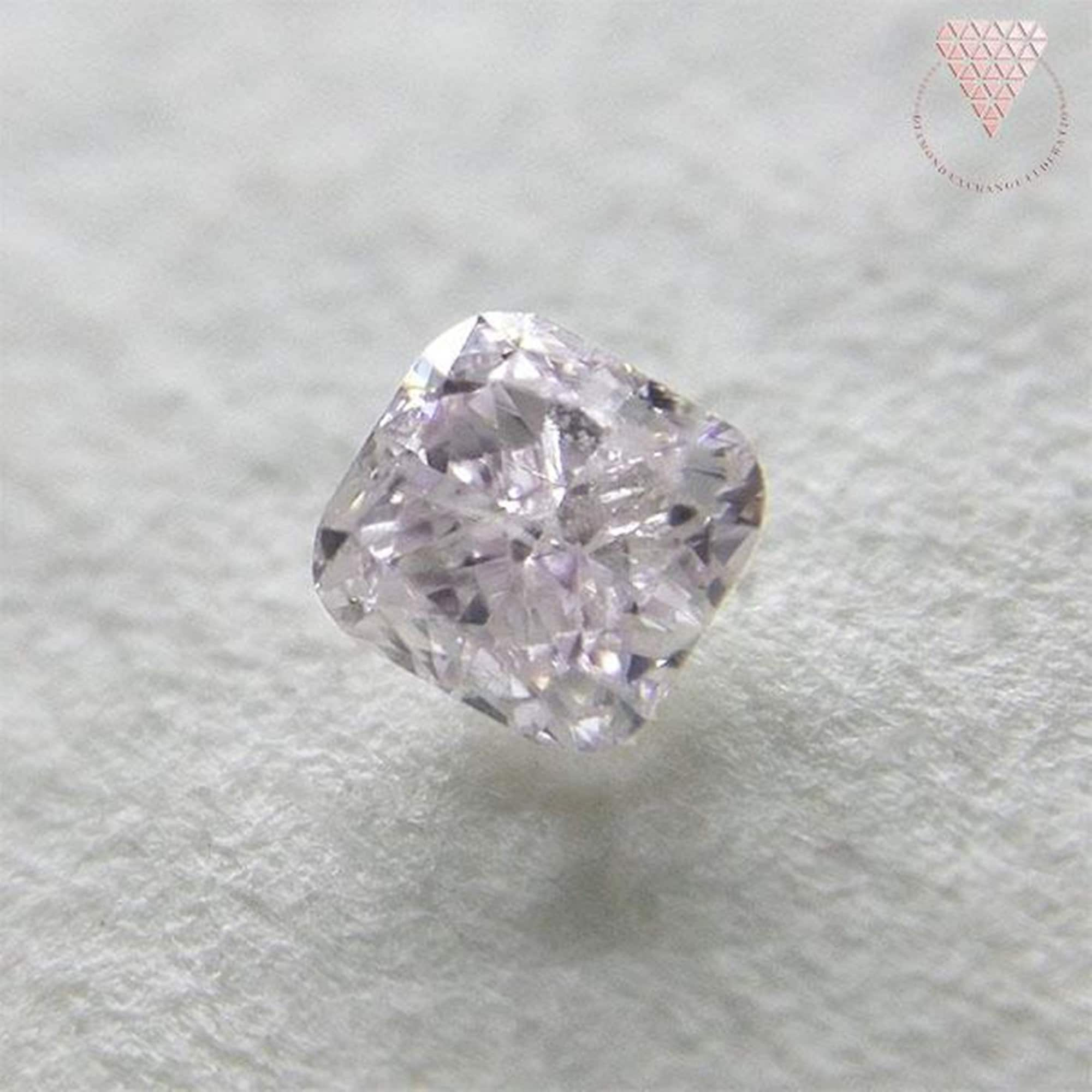 0.132 Ct Light Purplish Pink I1 CGL Japan Natural Loose - Etsy