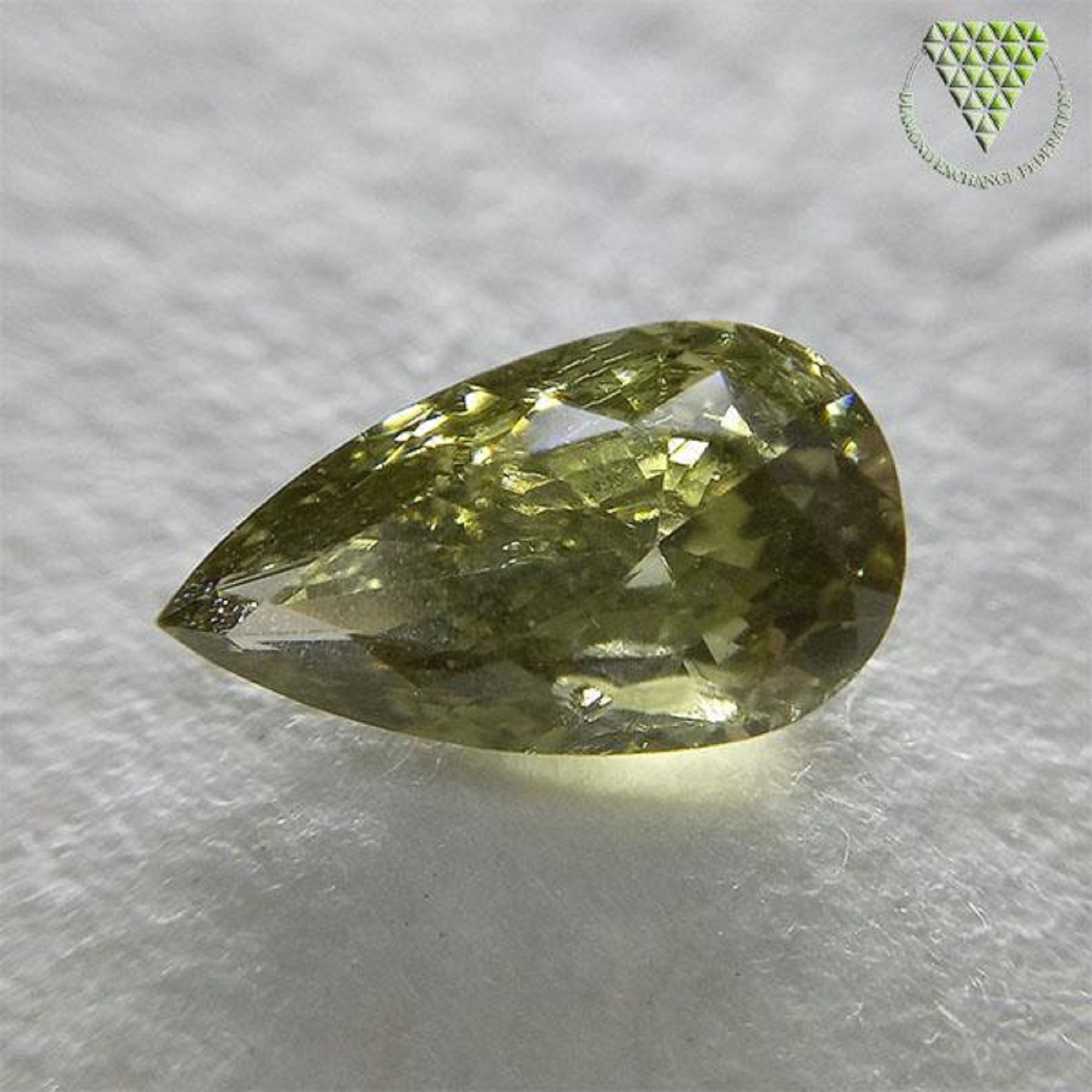 0.558 Ct Fancy Dark Gray Yellowish Green I1 CGL Japan Natural - Etsy