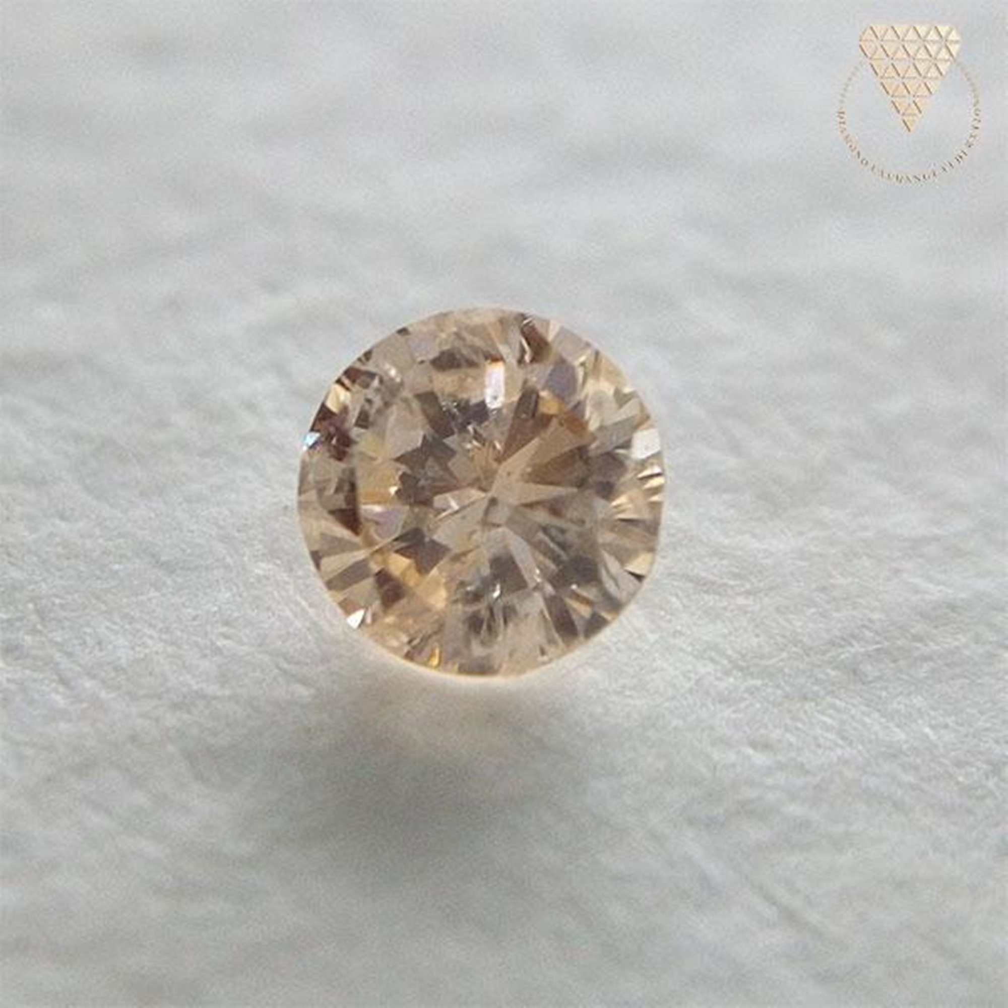 0.104 Ct Fancy Light Orangy Yellow I1 CGL Japan Natural Loose - Etsy