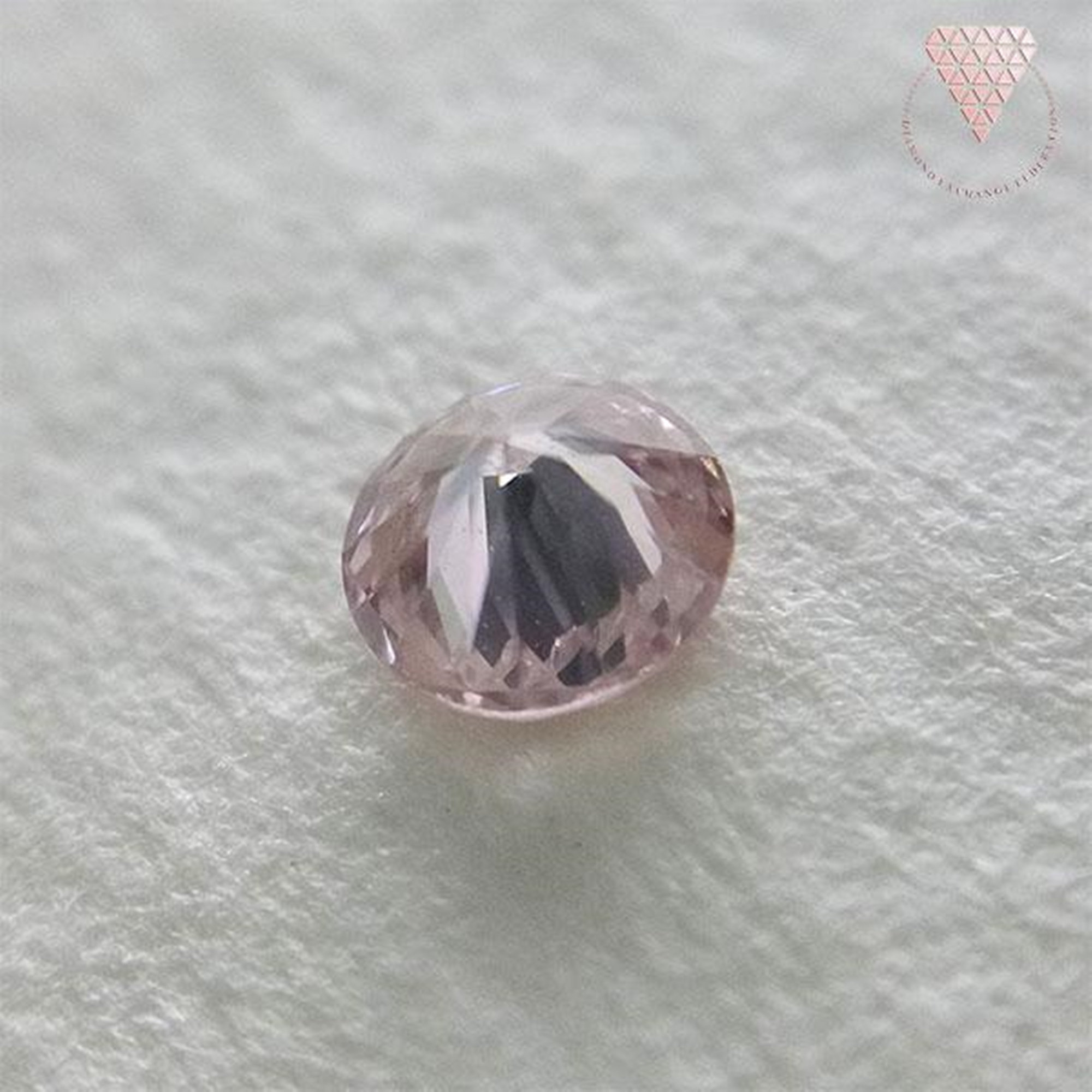 0.093 Ct Fancy Light Pink SI2 Round CGL Japan Natural Loose - Etsy