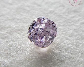 0.100 ct Fancy Light Purple Pink SI1 CGL Japan natürliche lose Diamant Diamant lose