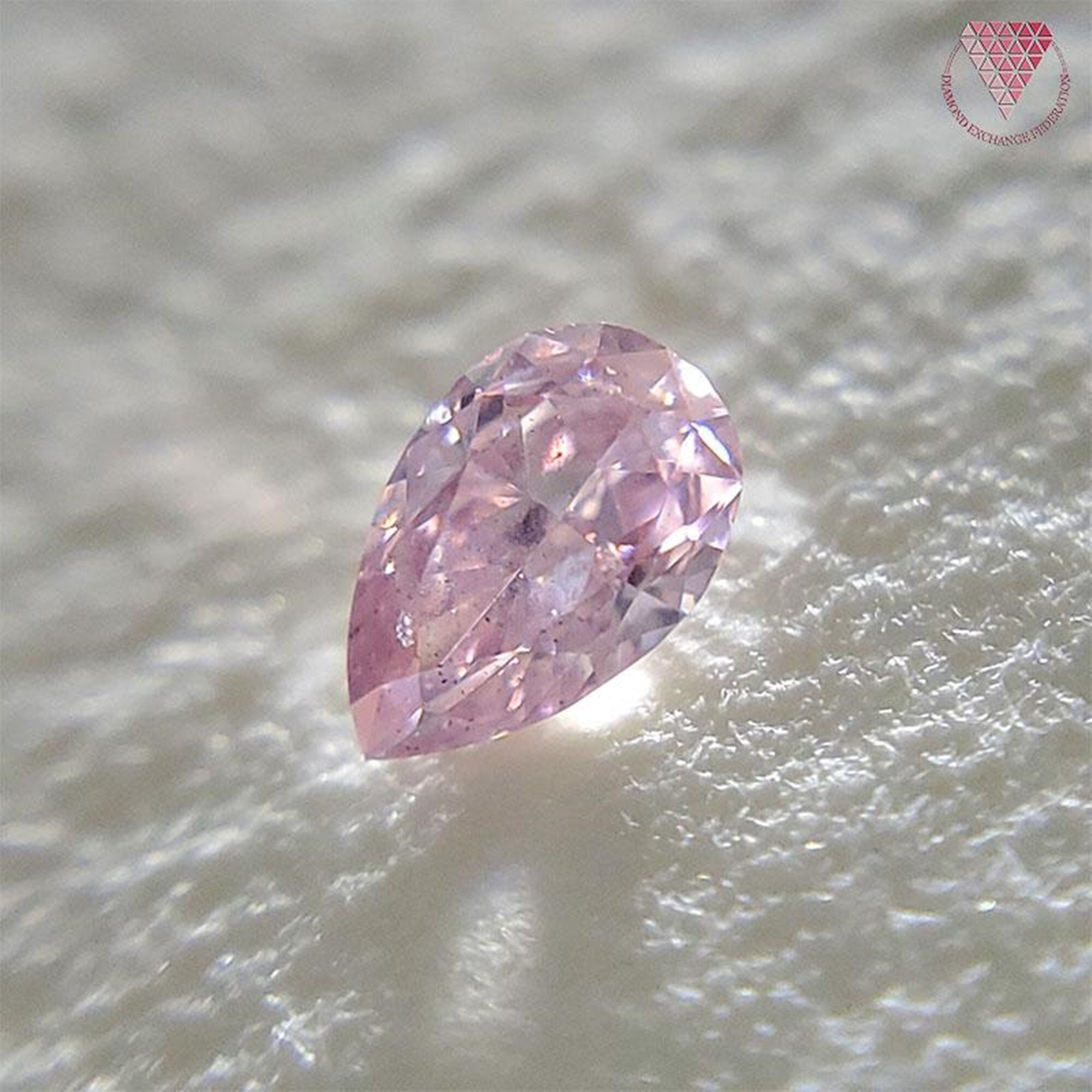 L.P.PINK ピンクダイヤモンドルース 0.119ct 中央宝石研究所-